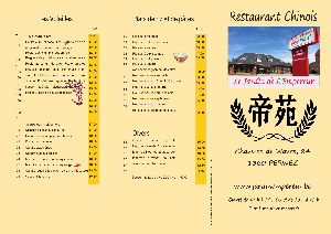 Menu Chinois